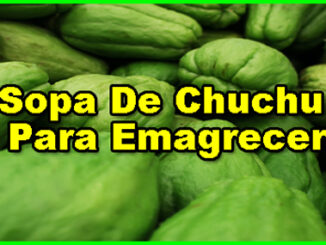 Sopa De Chuchu Para Emagrecer