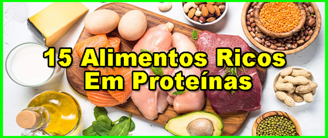 Alimentos Ricos Em Proteínas Para Emagrecer.