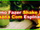 Como Fazer Shake De Banana Para Emagrecer.