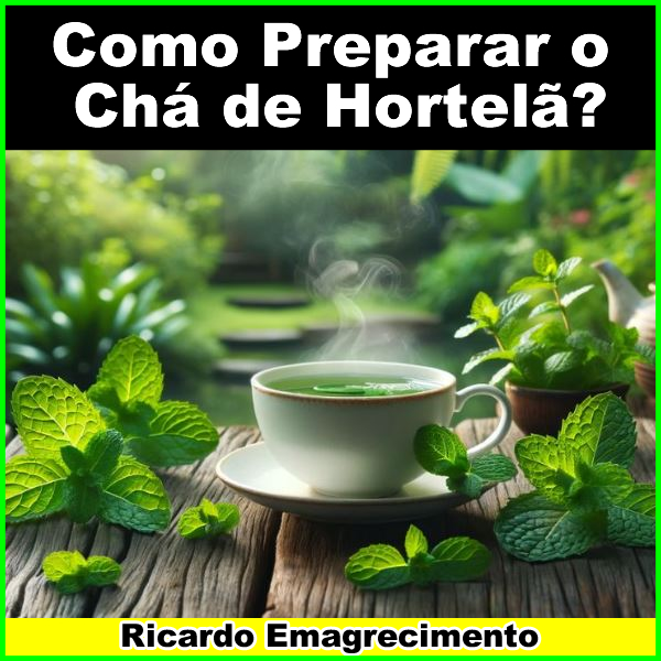 Como Preparar o Chá de Hortelã?