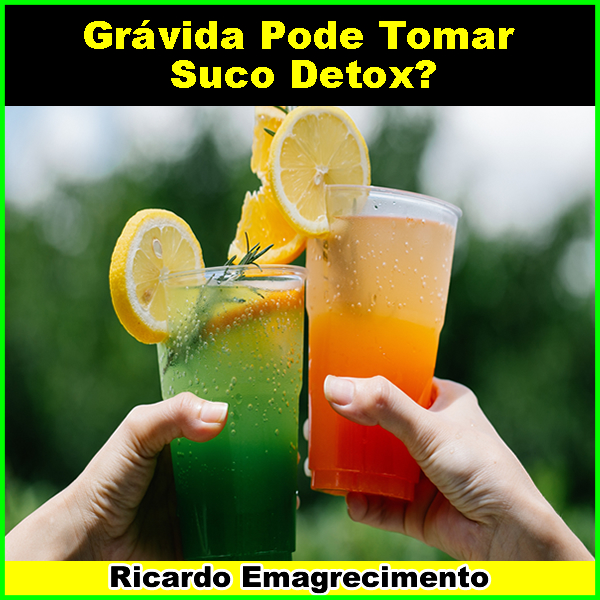 Grávida pode tomar suco detox? Sim ou Não?