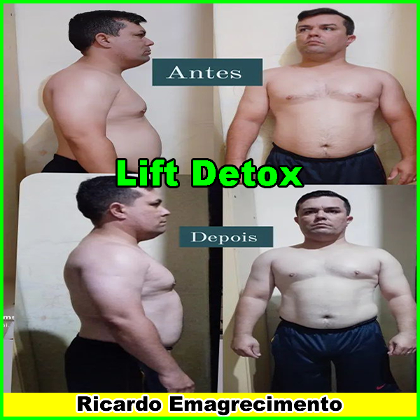 Homem pode tomar lift detox: Sim! não tem contra indicação para homens.