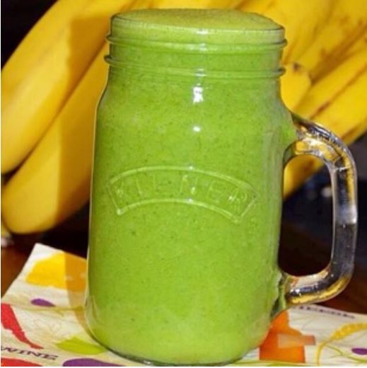 Receita Shake de Espinafre Nutritivo.