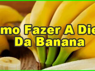 receita como fazer a dieta da banana para emagrecer