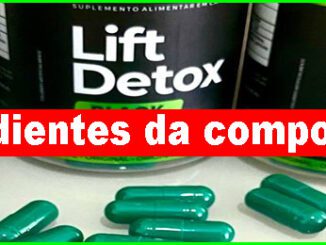 lift detox black ingredientes da composição da fórmula.