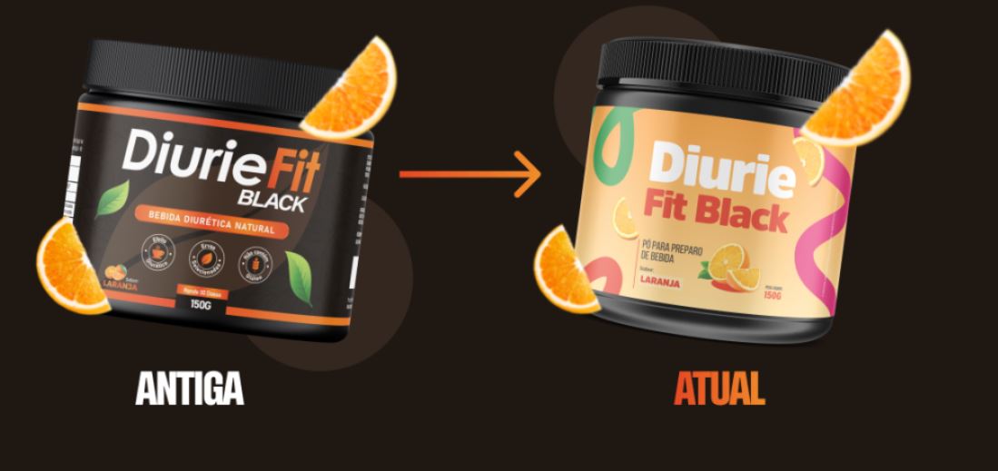 DiurieFit Black nova embalagem