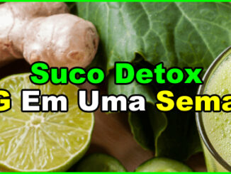 Receita Suco Detox Para Emagrecer 5kg Em Uma Semana!