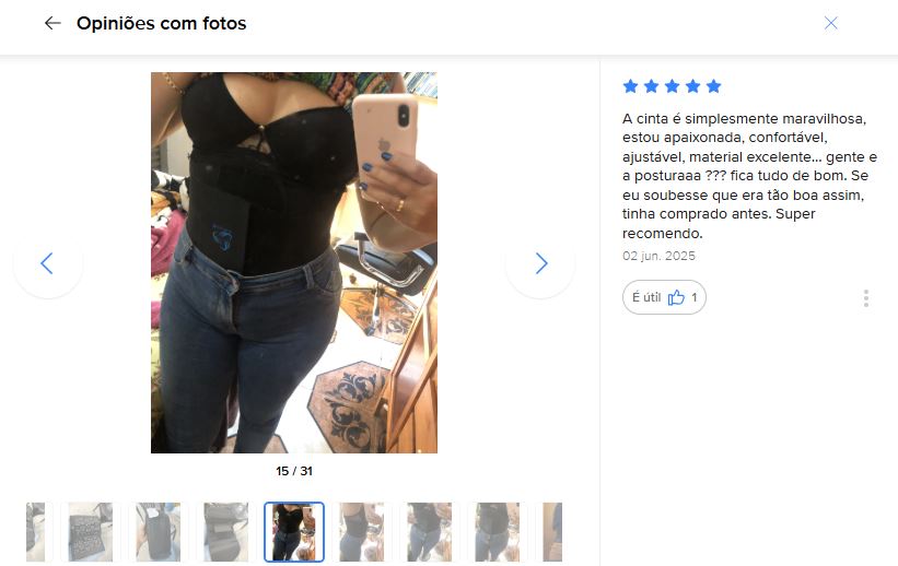 A Cinta Emagrecedora: Melhora até a postura!