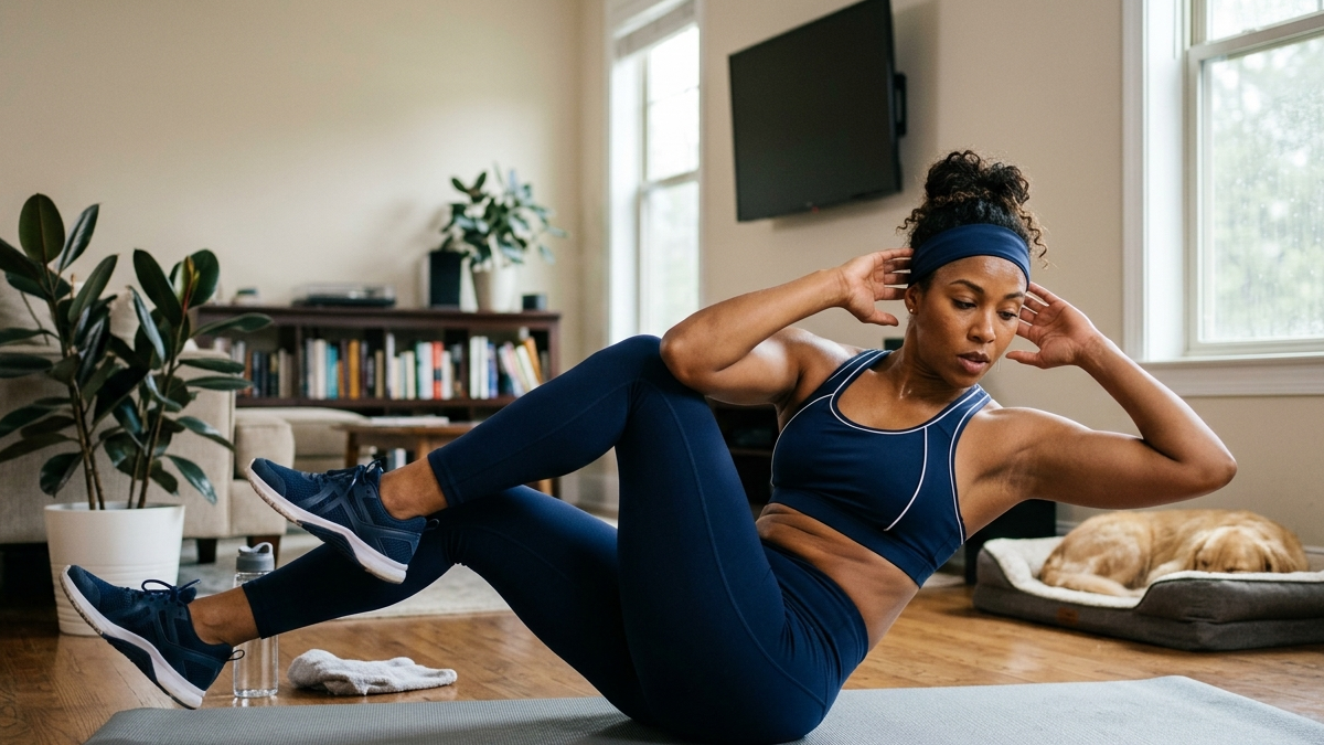 Como Fazer Exercícios para Abdômen Feminino em Casa Corretamente!